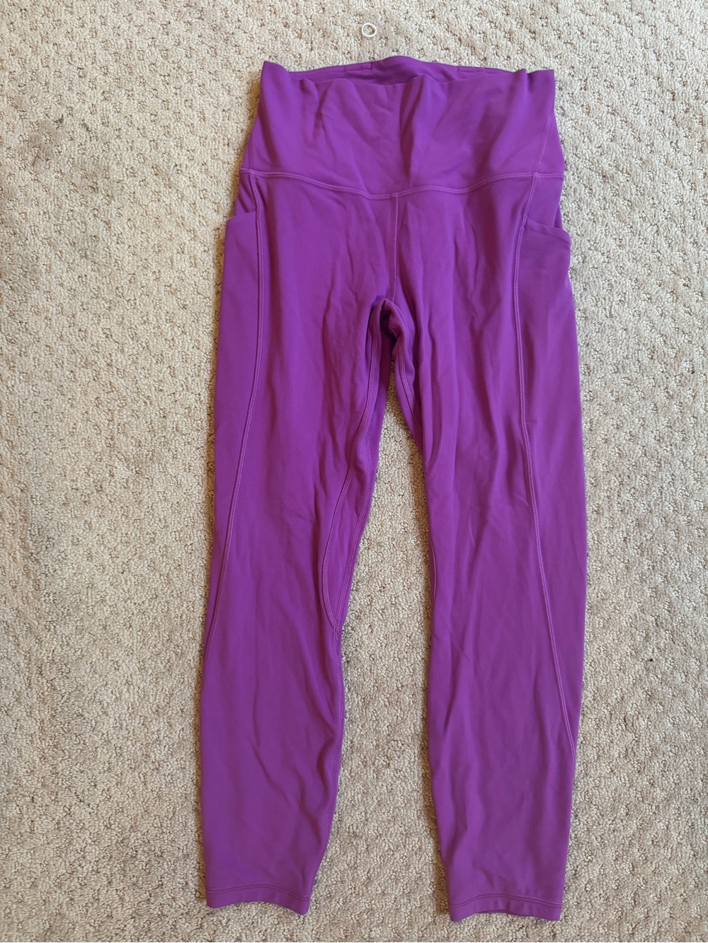 lululemon athletica align leggings 25 with pockets - vivid plum